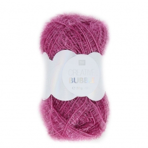Creative Bubble - Fil à crocheter pour éponge tawashi Lilas x50g