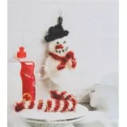 Creative Bubble - Fil à crocheter pour éponge tawashi Vert Sapin x50g