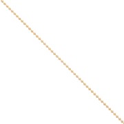 Chaîne maille boule 1.5 mm en Gold filled (or laminé) x 50 cm