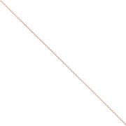 Chaîne maille Forçat 1 mm en Rose Gold filled (or laminé)  x 1 m|raw }}