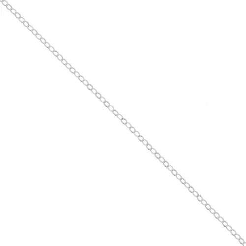 Chaîne maille Forçat limée 1.7 mm - Argent 925 x1m