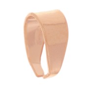 Attache pendentif 7,4 mm en Argent 925 doré rose x1|raw }}