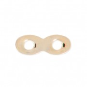 Intercalaire infini en laiton 13.75 mm doré rose HQ x1|raw }}