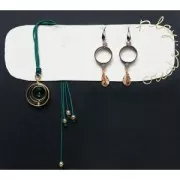 Anneau percé en laiton pour création de bijoux fantaisie 20 mm doré rose HQ x1