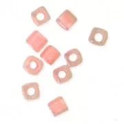 Cubes Miyuki 1.8 mm SB18-0204 - Crystal Lined Baby Pink x10g