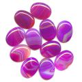 Cabochon ovale 25x18 mm Purple Lace Agate