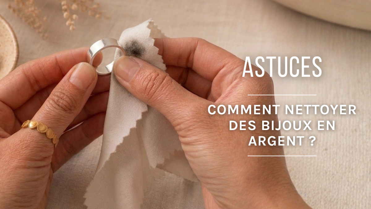 Schéma Nettoyer et entretenir ses bijoux en argent