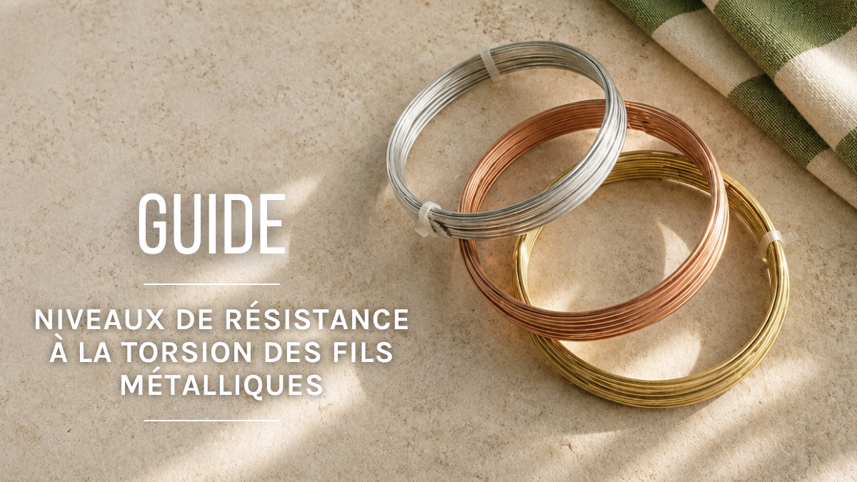 Niveaux de résistance à la torsion des fils métalliques Niveaux de résistance à la torsion des fils métalliques