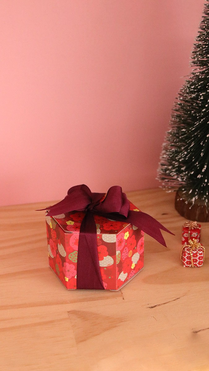 Schéma Comment faire un noeud double facile et rapide avec rubans de soie ?