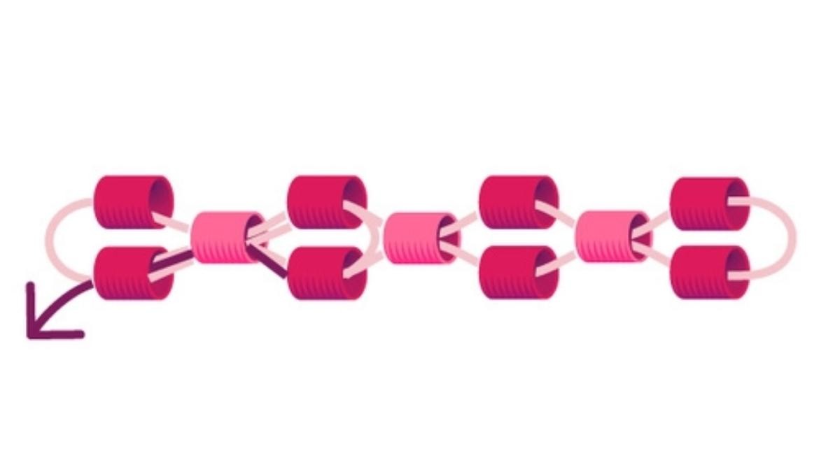 Comment faire un tissage Peyote impair ? : Etape 6