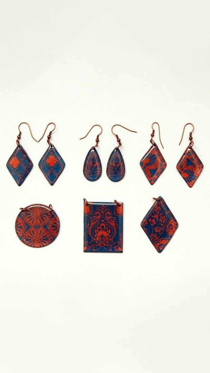 Schéma Comment utiliser un silk screen sur la pâte polymère et avec de la poudre métallique ?