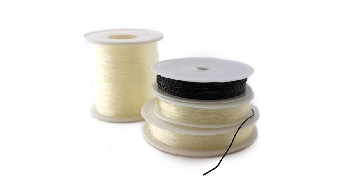 Fil élastique De Couture – Lot De 10 – 120 Mètres – Pour Bracelets, Vêtements, Machine à Coudre – Polyester Résistant