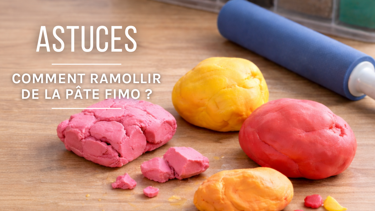 Comment ramollir de la pâte Fimo ?
