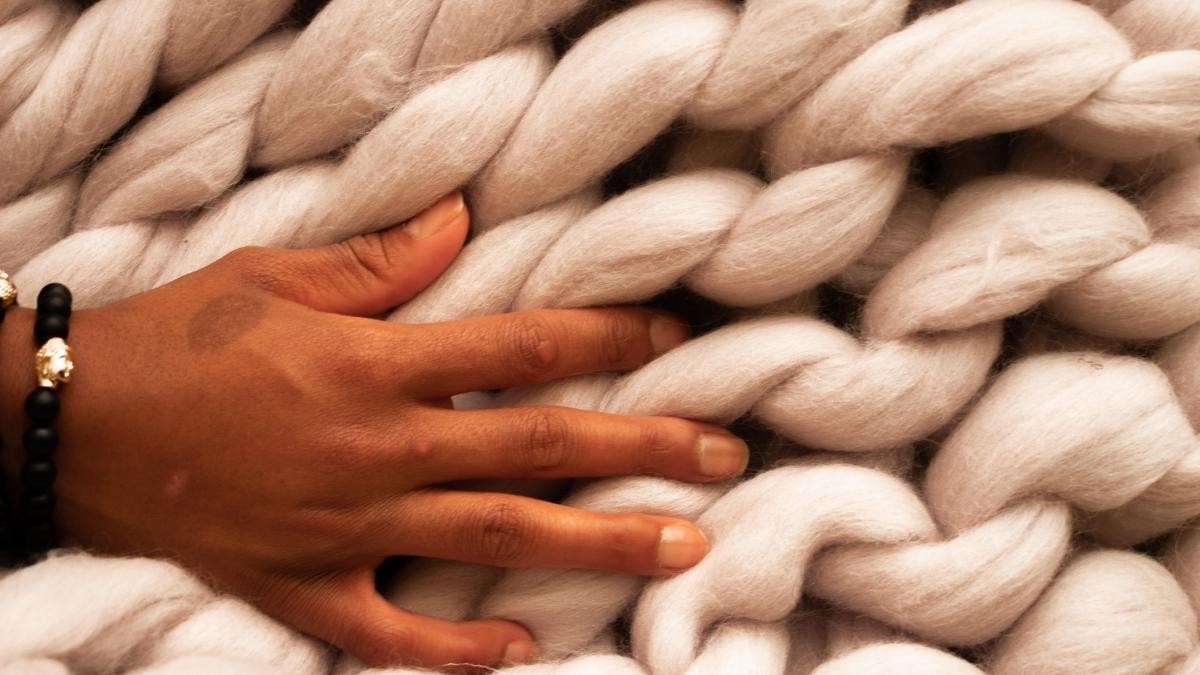 Laine à Tricoter Volumineuse Pour Les Bras DIY : 500/250/1250 G De Fil De Roving Pour Tricot à La Main, Crochet, Couverture épaisse Tricotée à La