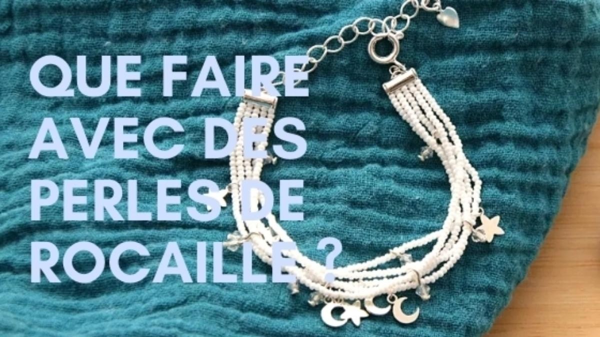 DIY colliers en perles de rocailles