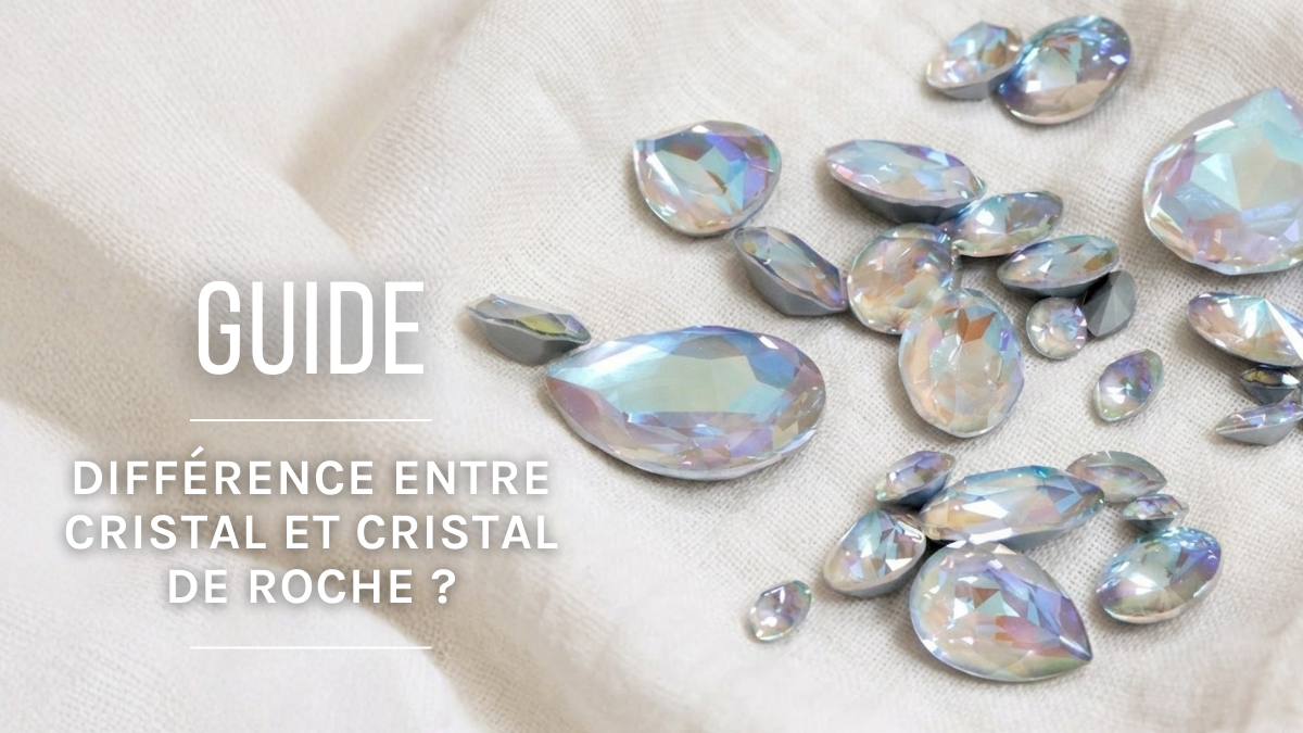 Schéma Quelle est la différence entre cristal et cristal de roche ?