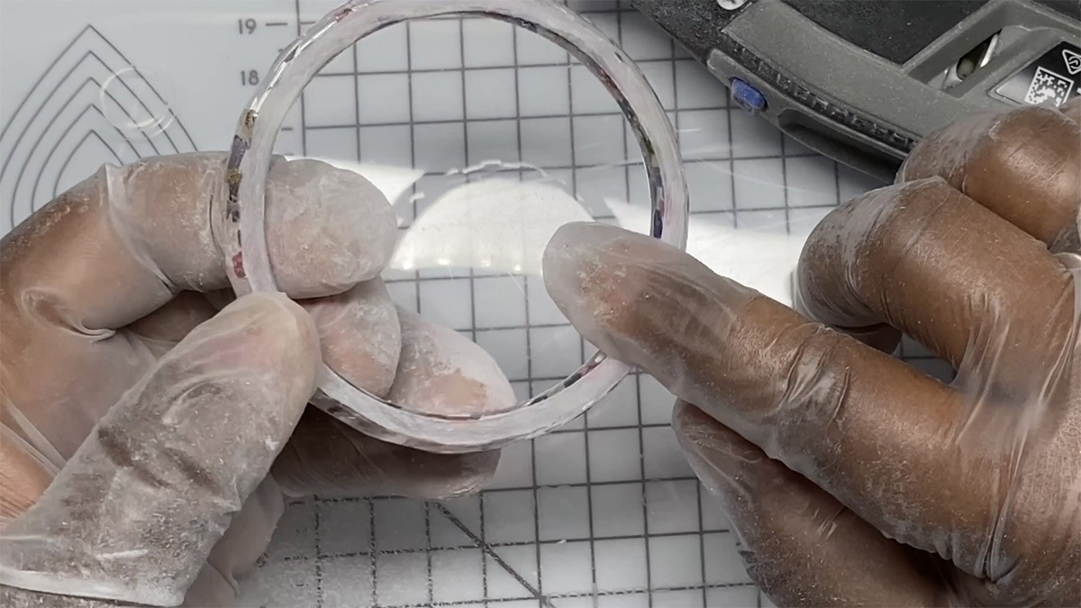 Comment poncer de la résine ? : Etape 3 Comment poncer de la résine ? : Etape 3