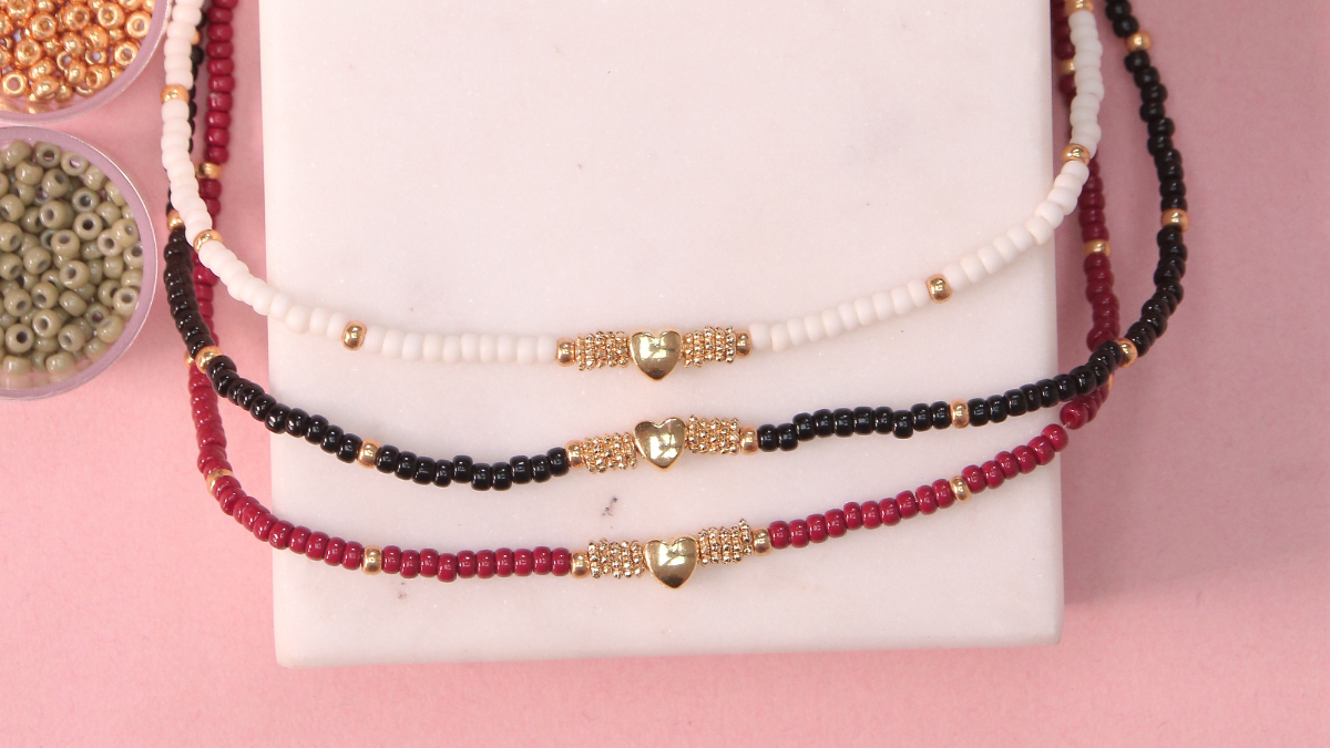 Leçon 3 : Comment faire un collier avec des perles ? : Etape 2