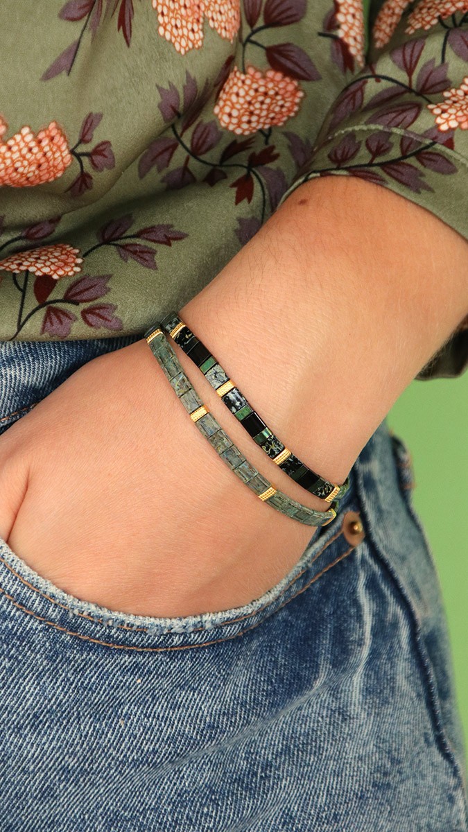 Schéma Saison automne - Leçon 1 : Bracelet perles Miyuki Tila avec noeud coulissant Schéma Saison automne - Leçon 1 : Bracelet perles Miyuki Tila avec noeud coulissant