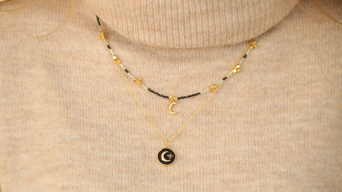 Schéma Saison Automne - Leçon 4 : rassembler deux colliers ensemble