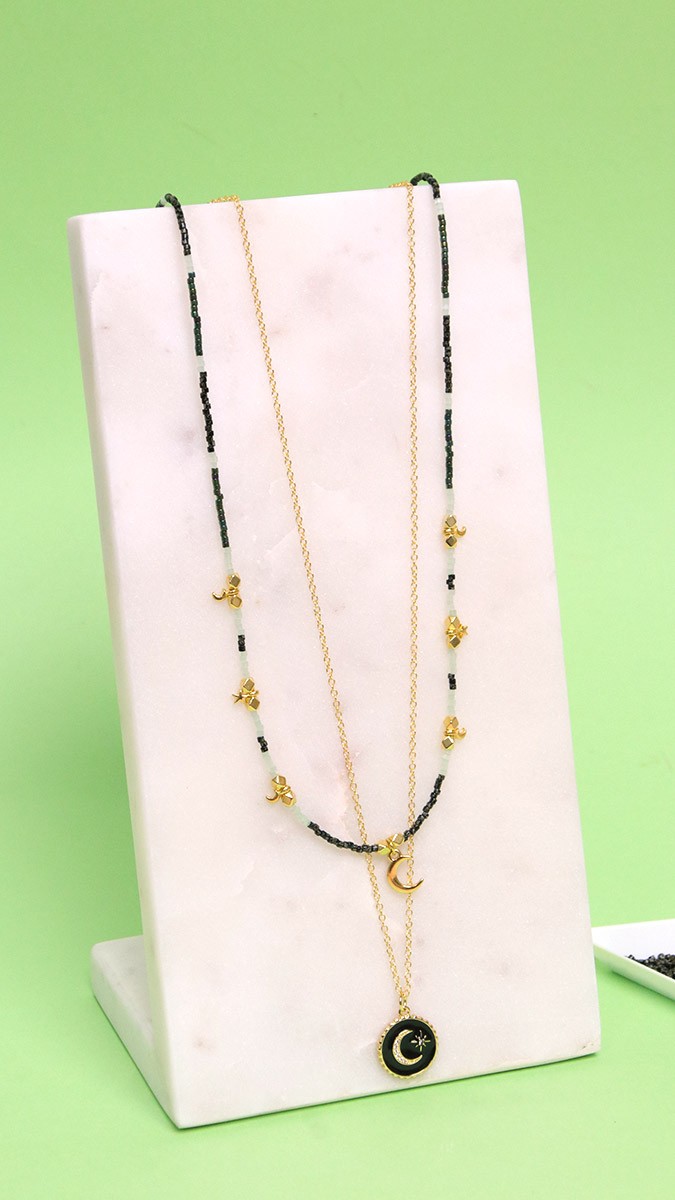 Schéma Saison Automne - Leçon 4 : rassembler deux colliers ensemble