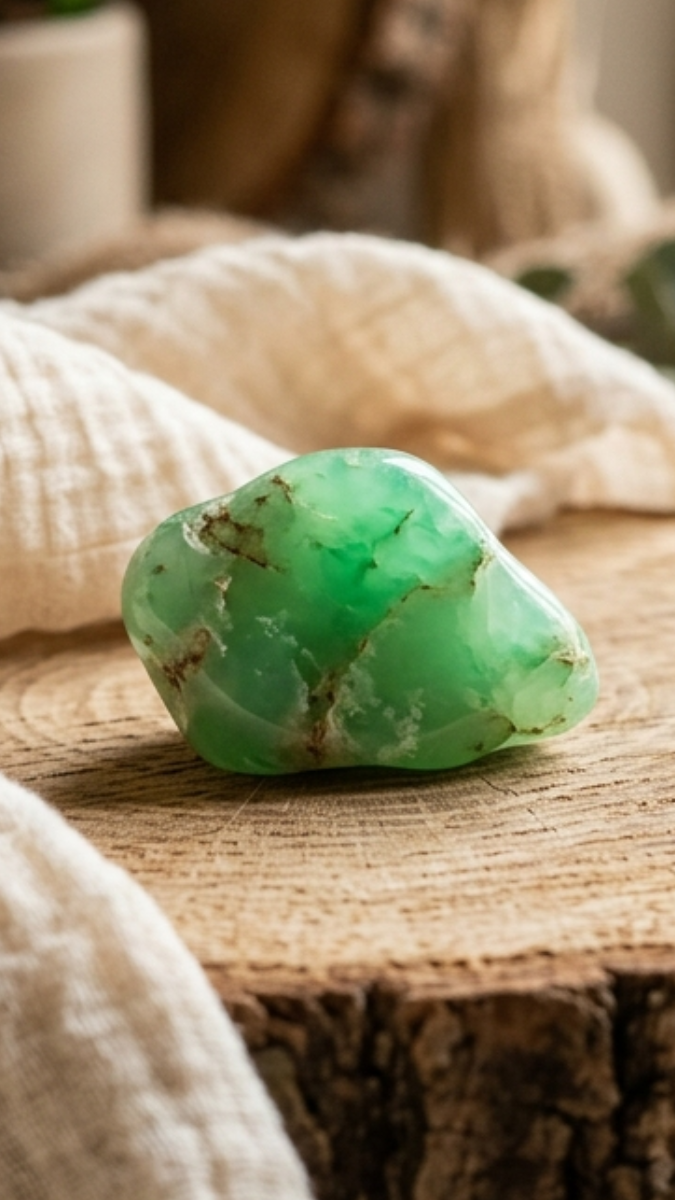 Schéma La Chrysoprase : propriétés, signification et vertus