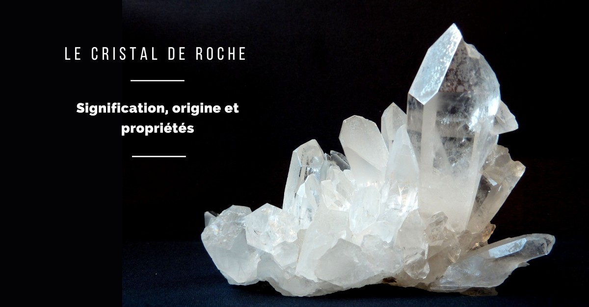 Bague Réglable En Cristal De Roche Du Brésil - Métal Hypoallergénique, Neuve