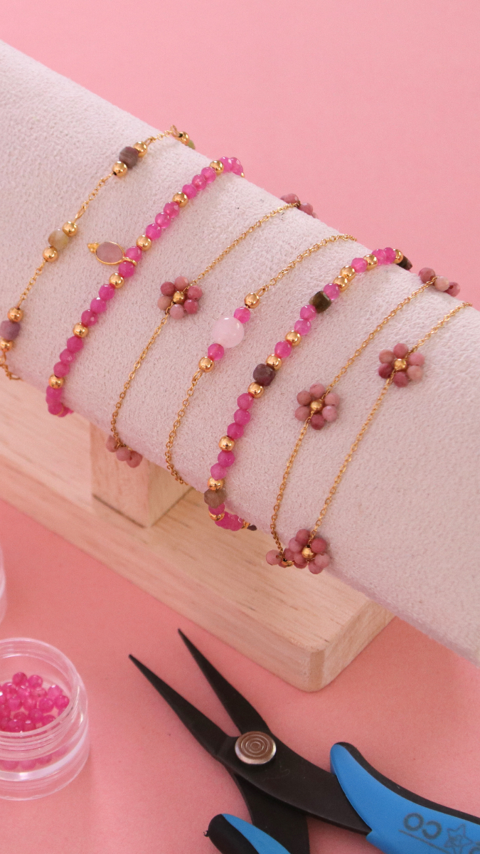 Schéma Top 10 des pierres naturelles roses pour vos bijoux DIY