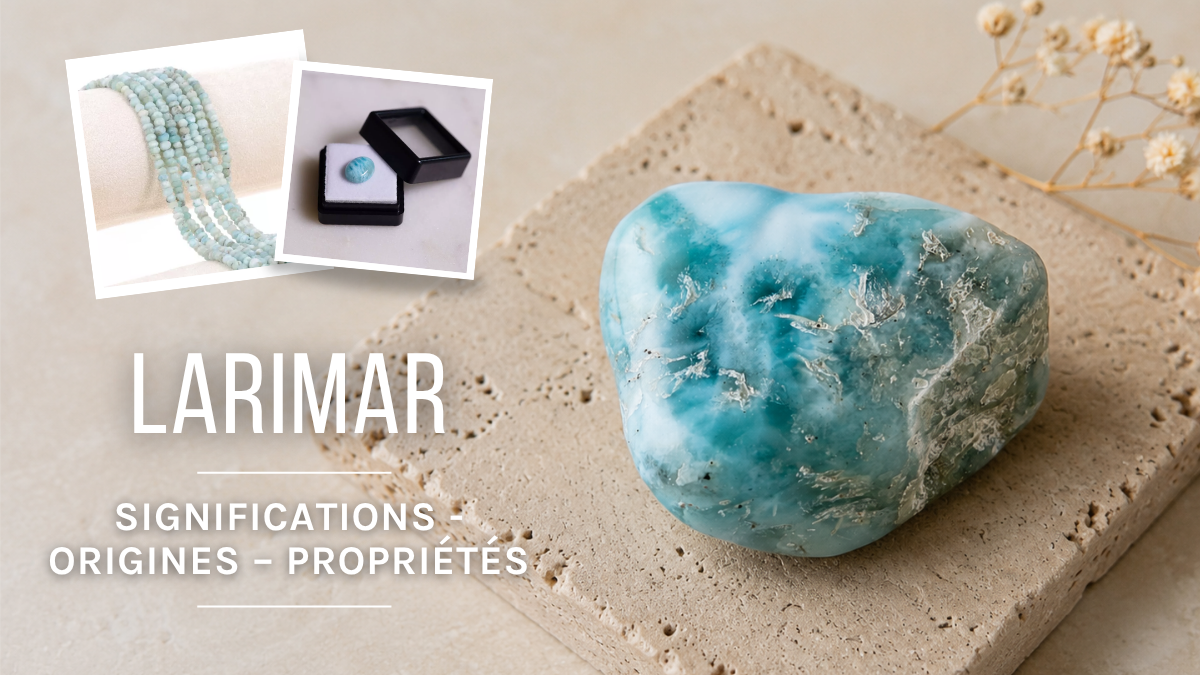 Schéma Le Larimar : origines, signification et vertus Schéma Le Larimar : origines, signification et vertus
