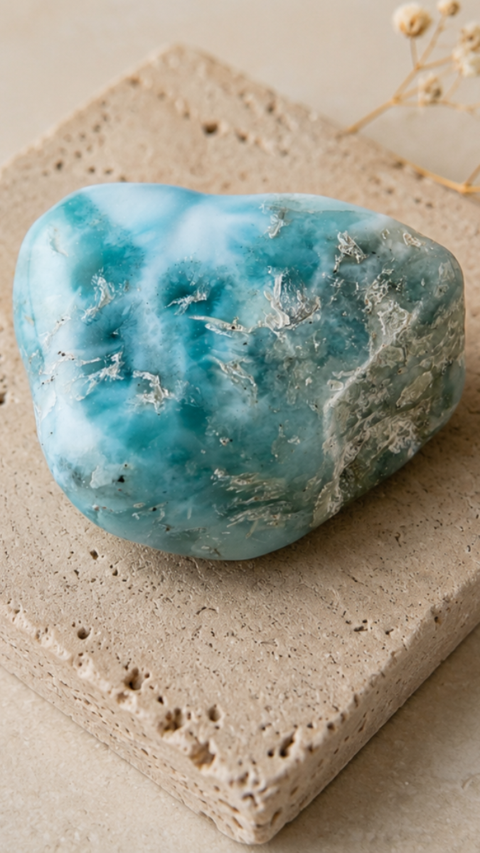 Schéma Le Larimar : origines, signification et vertus Schéma Le Larimar : origines, signification et vertus