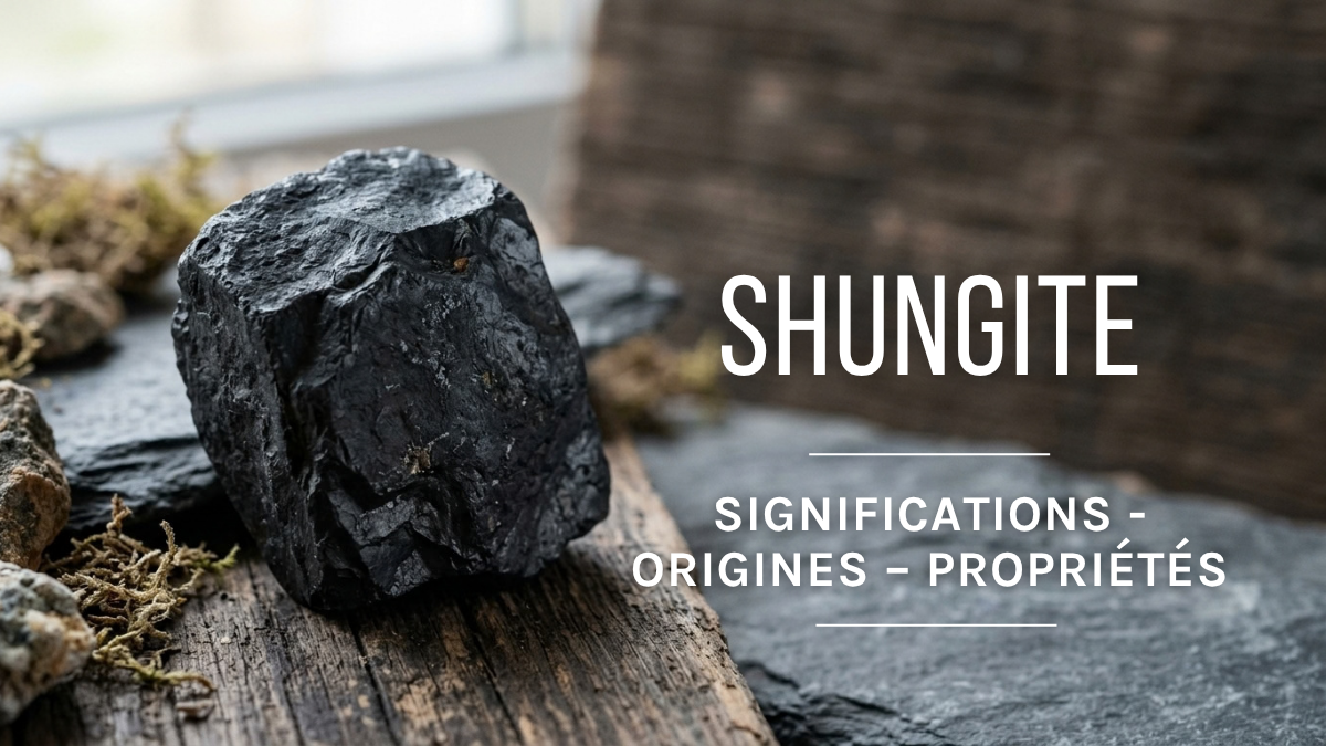 Schéma C'est quoi la pierre shungite ?