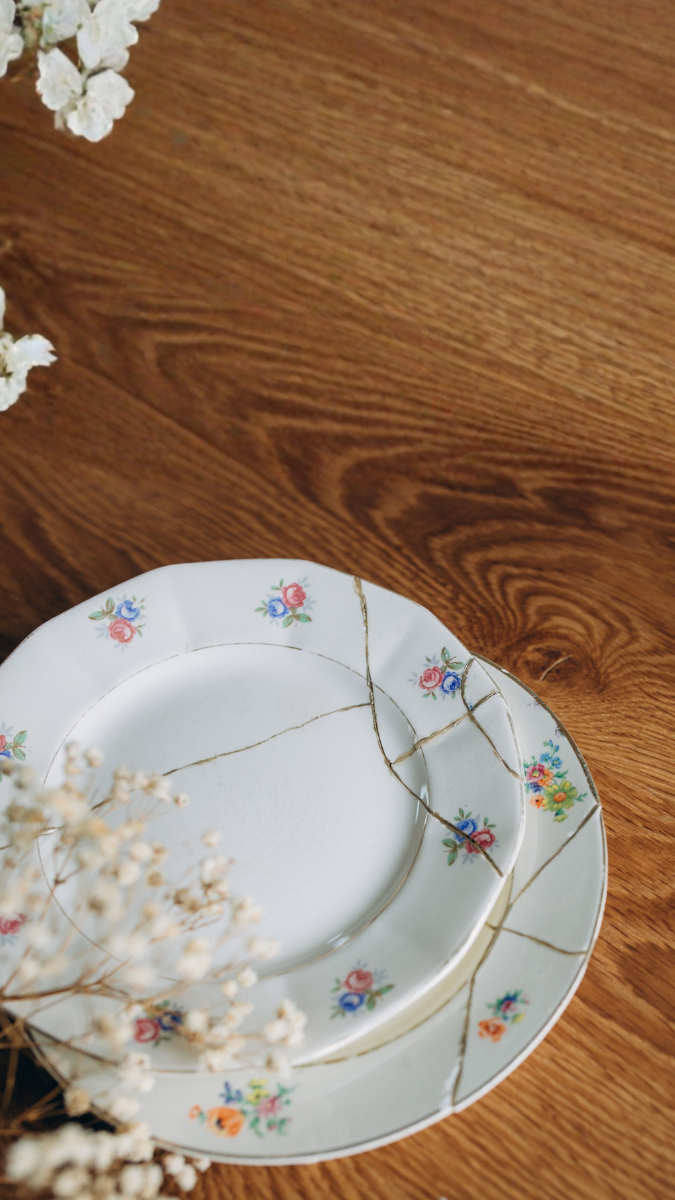 Schéma La technique Kintsugi : reparer et sublimer les objets cassés