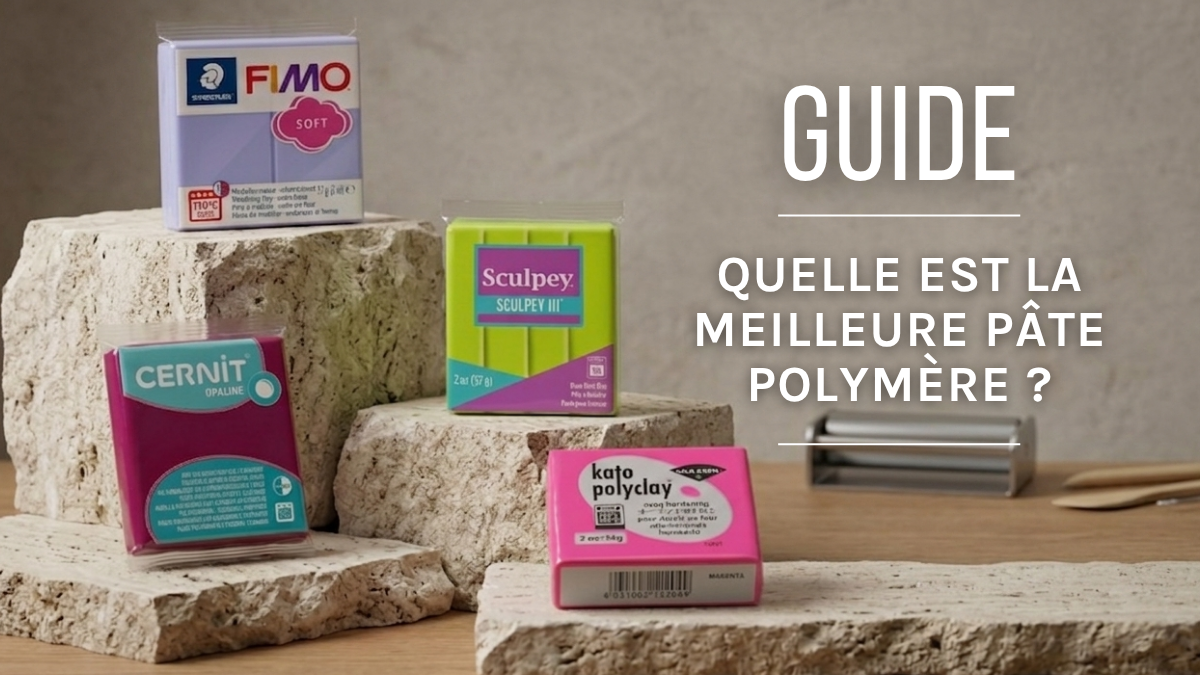 Schéma Quelle est la meilleure pâte polymère (Fimo, Sculpey, Cernit) ?