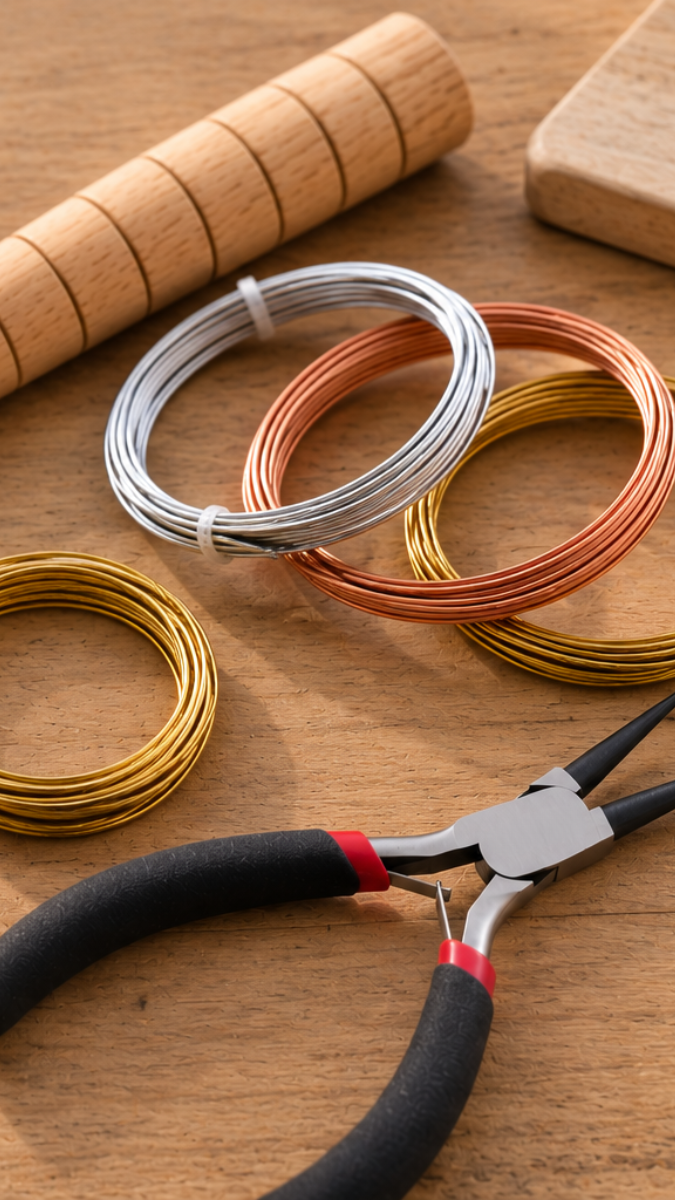 Schéma Quel fil métallique choisir pour fabriquer des bijoux ? Schéma Quel fil métallique choisir pour fabriquer des bijoux ?