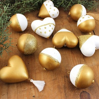 boule de noel dorée