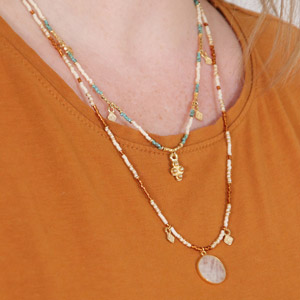 collier miyuki simple