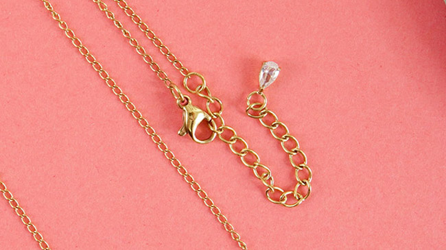 fermoir pour collier en chaîne