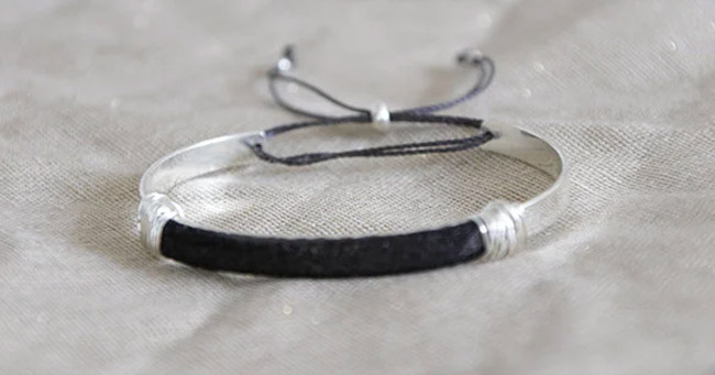 bracelet  avec perle stoppeur