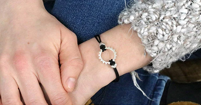 bracelet mixte avec connecteur bijoux soleil