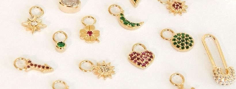 breloques plaqué or