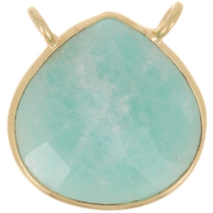 pendentif goutte amazonite