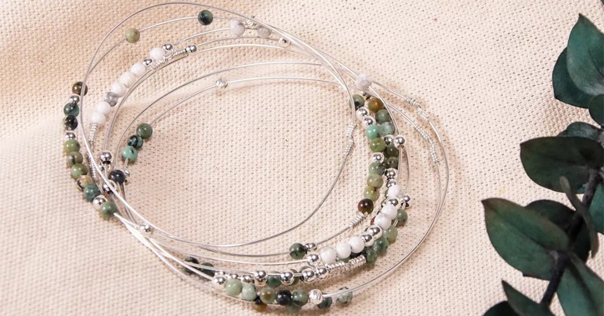 bracelet semainier turquoise africaine