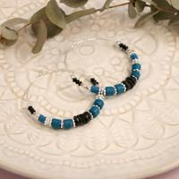 boucles d'oreilles Heishi