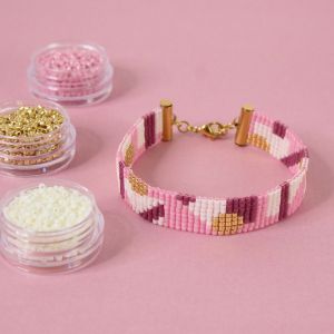 Bracelet d&eacute;butant m&eacute;tier &agrave; tisser