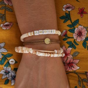 bracelet message elastique