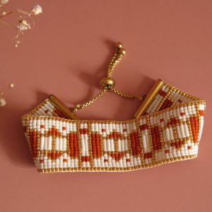 bracelet tissé Miyuki Delica