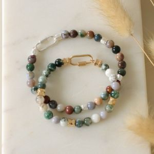bracelets avec fermoir &agrave; visser