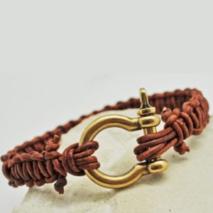bracelet fermoir manille