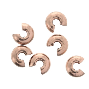 cache perles dor&eacute; rose