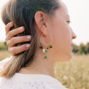 cr&eacute;oles avec pince looper